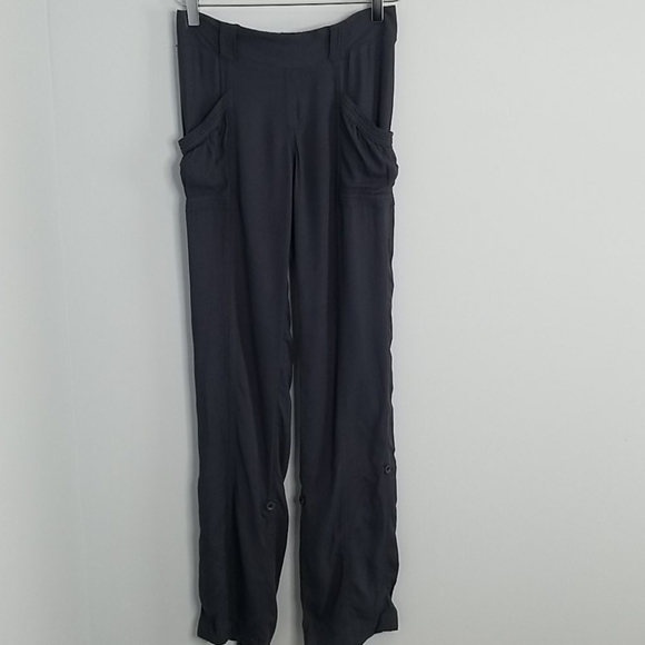 Old Navy soft gray roll up convertible pants XS - Picture 1 of 7